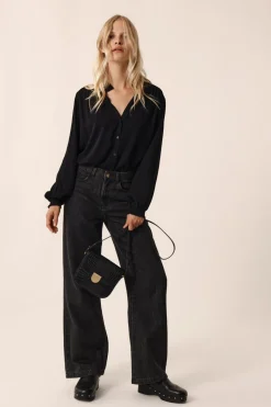 Des Petit Hauts Blouse Rafezon NOIR Discount