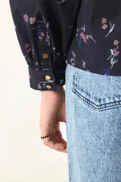 Des Petit Hauts Blouse Suzanne COSMOS Hot