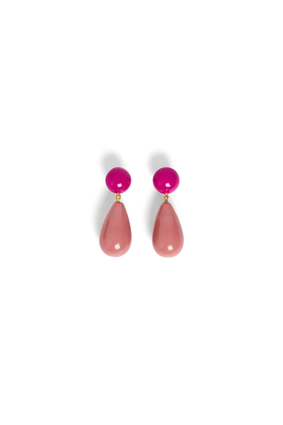 Des Petit Hauts Boucles D'Oreilles Gilia LUPIN/COMPOTE Sale