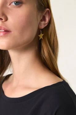 Des Petit Hauts Boucles D'eilles Melia OR Clearance