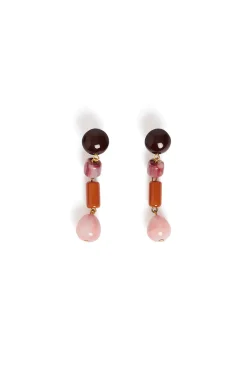 Des Petit Hauts Boucles D'Oreilles Merope ECUREUIL/BRUYERE/OURS Sale