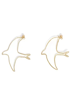 Des Petit Hauts Boucles D'eilles Merry OR New