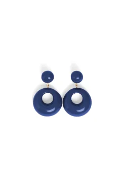 Des Petit Hauts Boucles D'Oreilles Mina MARINE Sale