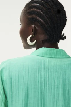 Des Petit Hauts Boucles D'Oreilles Papita ECRU Outlet