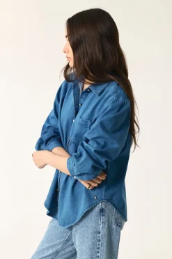 Des Petit Hauts Chemise Loubert MIDDLE BLUE