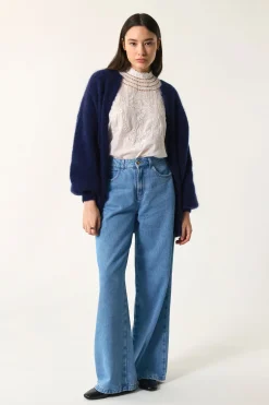 Des Petit Hauts Gilet Altea MARINE Discount