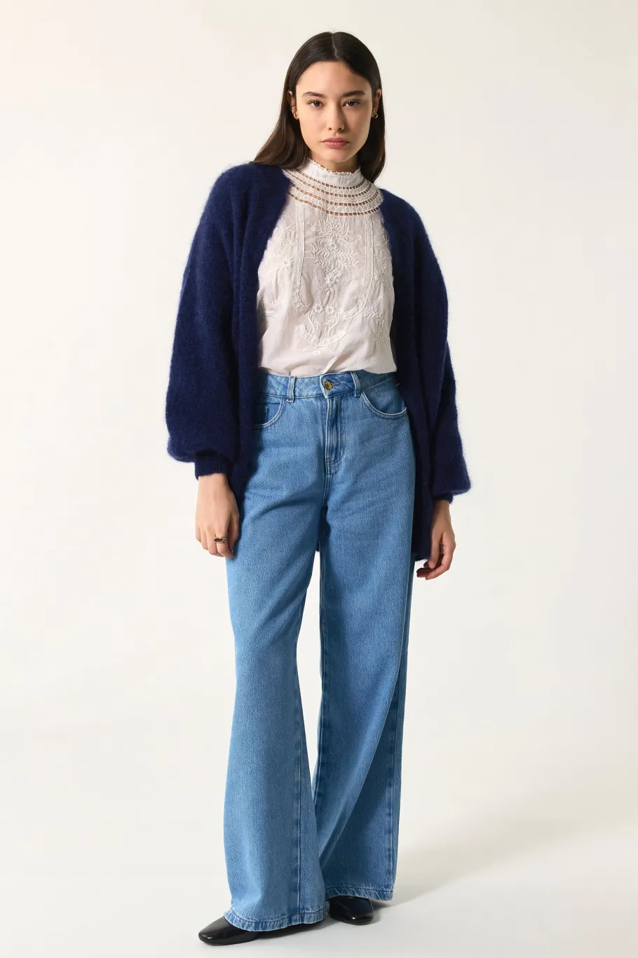 Des Petit Hauts Gilet Altea MARINE Discount