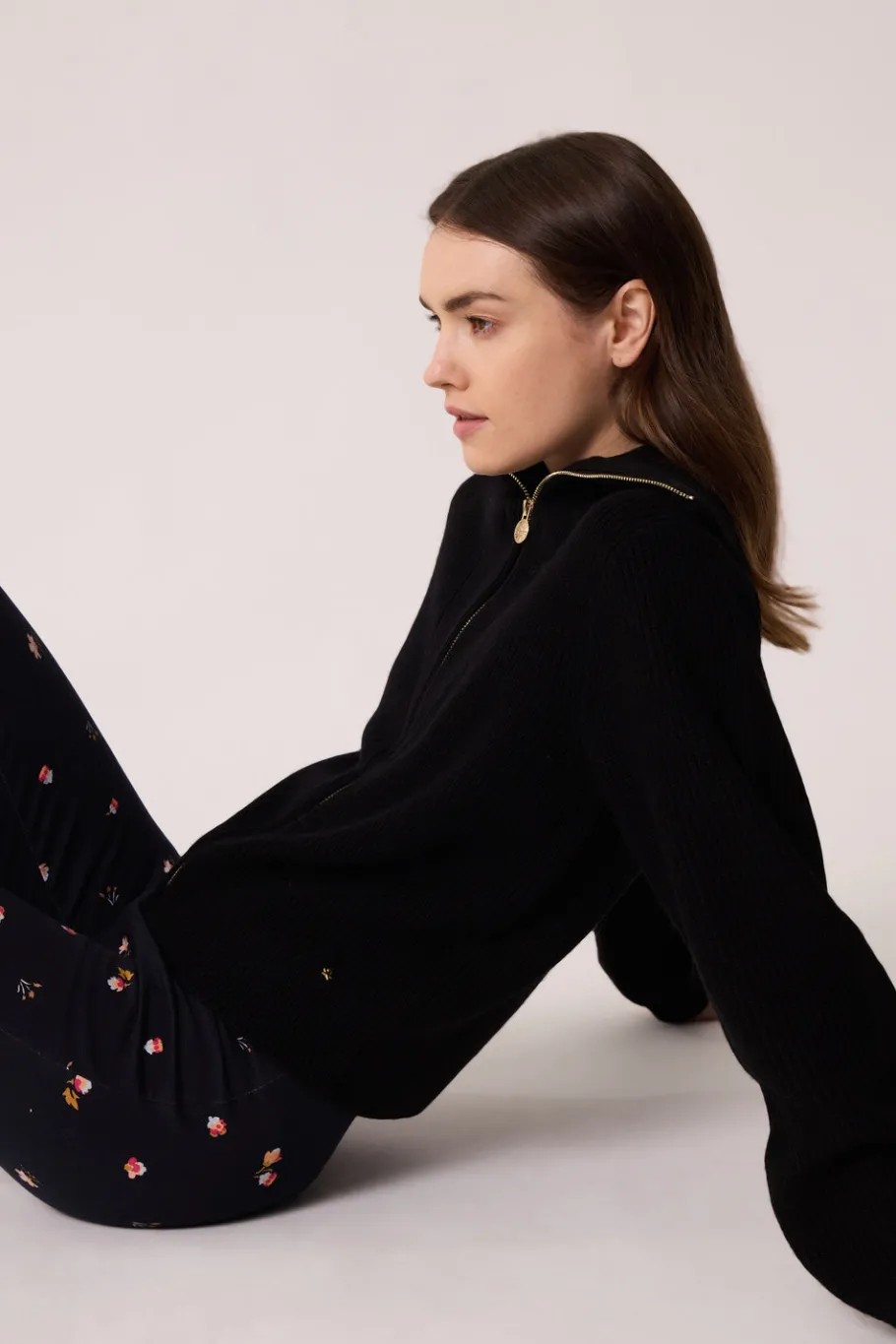 Des Petit Hauts Gilet Artichou NOIR Clearance