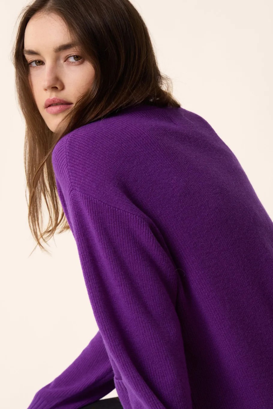 Des Petit Hauts Gilet Artimus VIOLETTE New