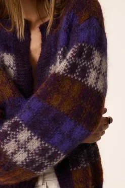 Des Petit Hauts Gilet Azelia CARREAUX Online