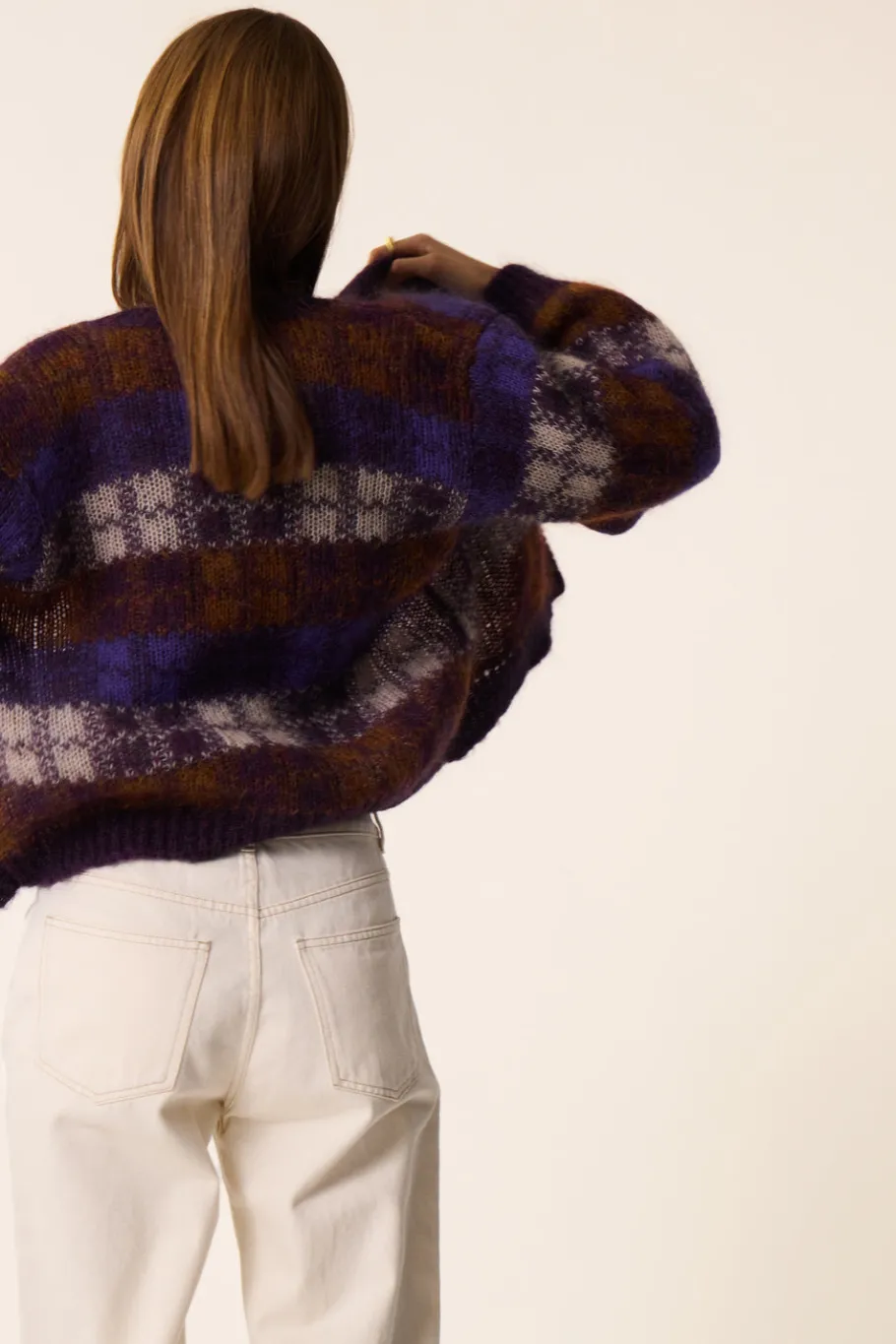 Des Petit Hauts Gilet Azelia CARREAUX Online