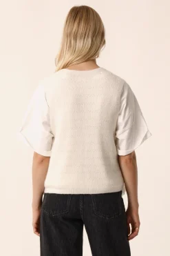 Des Petit Hauts Gilet Bernie CREME Sale