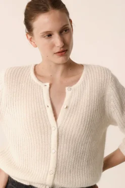 Des Petit Hauts Gilet Bully ECRU Discount