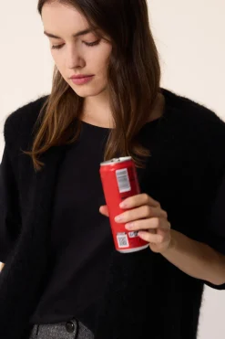 Des Petit Hauts Gilet Bunny NOIR New