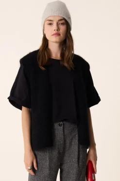 Des Petit Hauts Gilet Bunny NOIR New