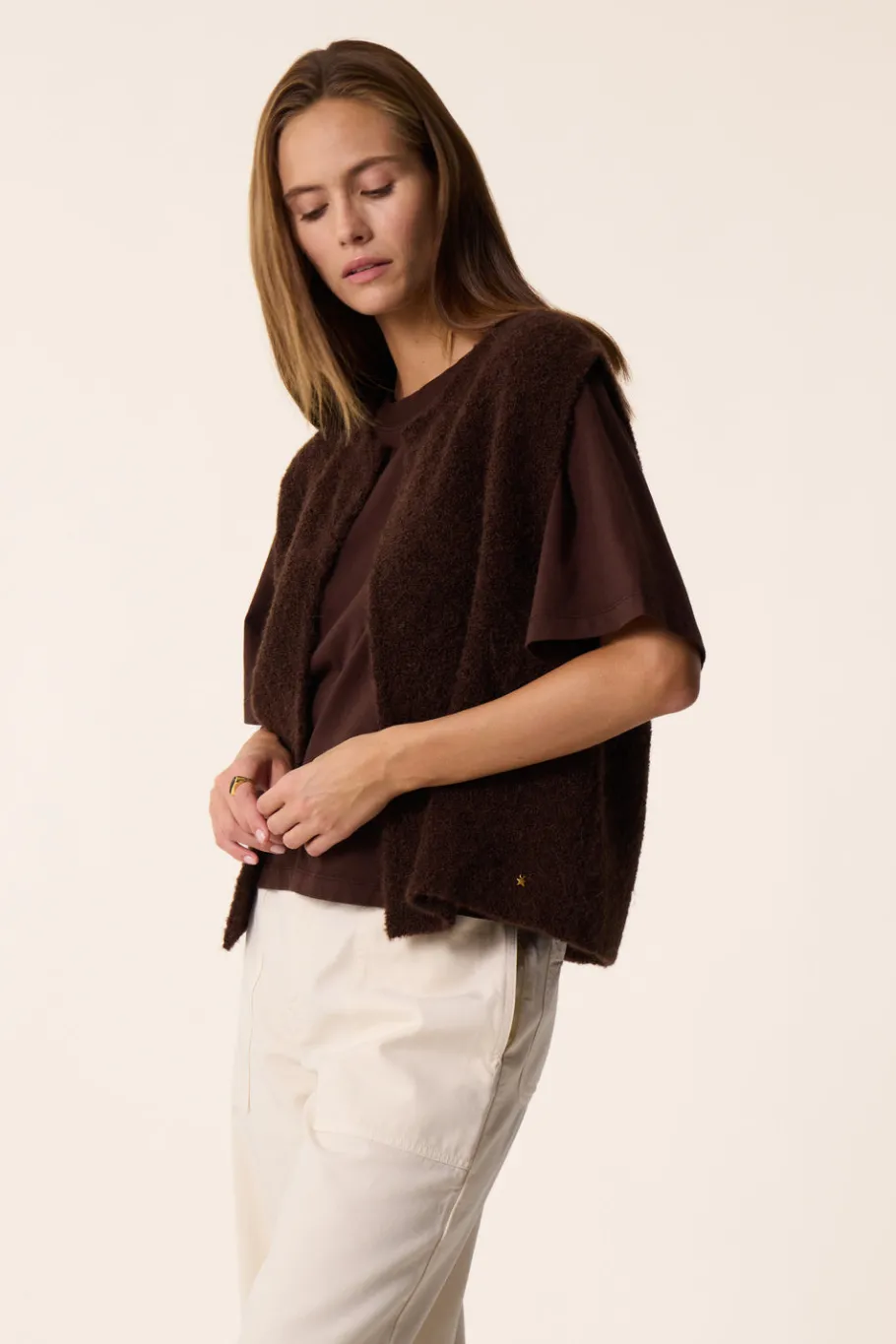 Des Petit Hauts Gilet sans manches Achille OURS Clearance