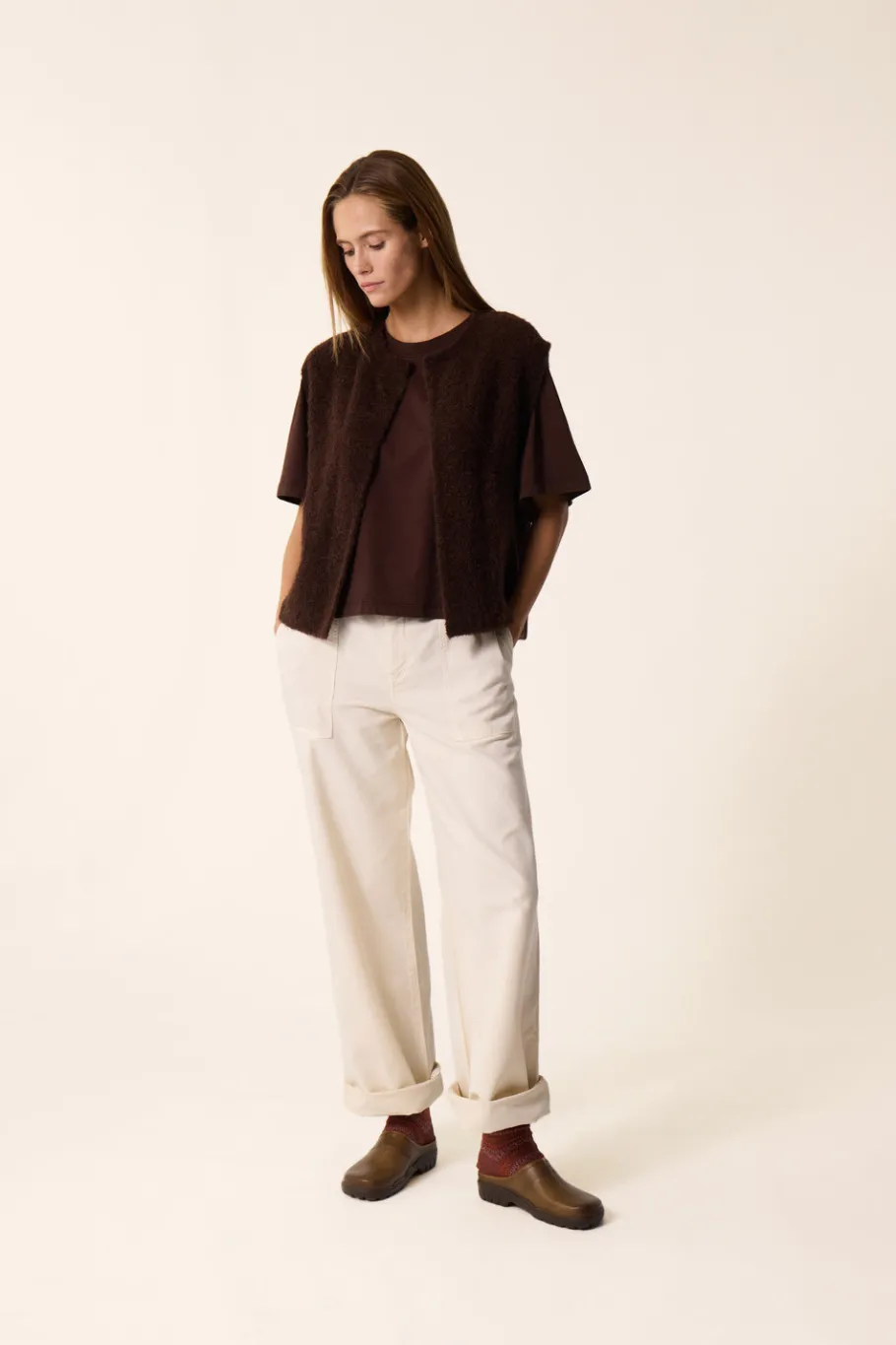 Des Petit Hauts Gilet sans manches Achille OURS Clearance