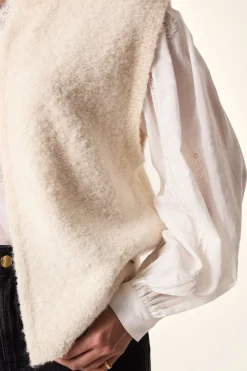 Des Petit Hauts Gilet sans manches Achille ECRU Sale