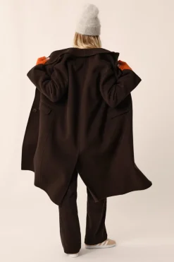 Des Petit Hauts Manteau Neron OURS New