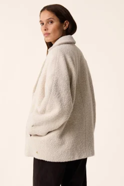 Des Petit Hauts Manteau Yago CREME Best
