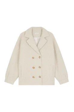 Des Petit Hauts Manteau Yago CREME Best