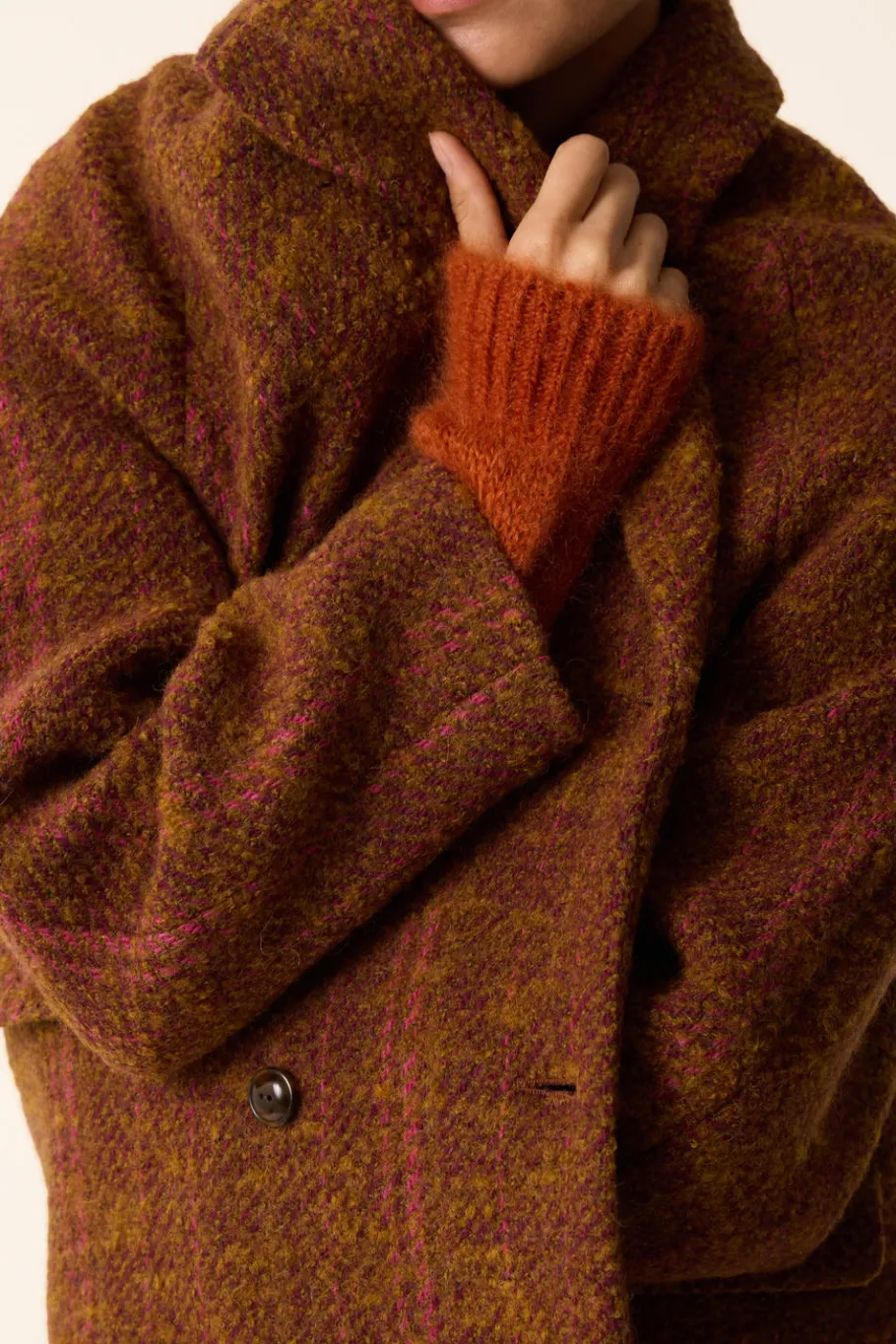 Des Petit Hauts Manteau Yamani VOLTA Discount