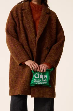 Des Petit Hauts Manteau Yamani VOLTA Discount