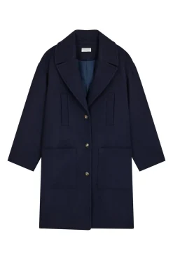 Des Petit Hauts Manteau Yasmine MARINE Online