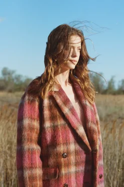 Des Petit Hauts Manteau Ybiza TANA ROSE Clearance