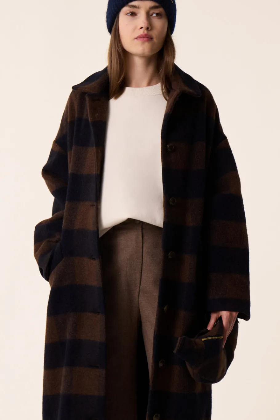 Des Petit Hauts Manteau Yvie MOERO Sale