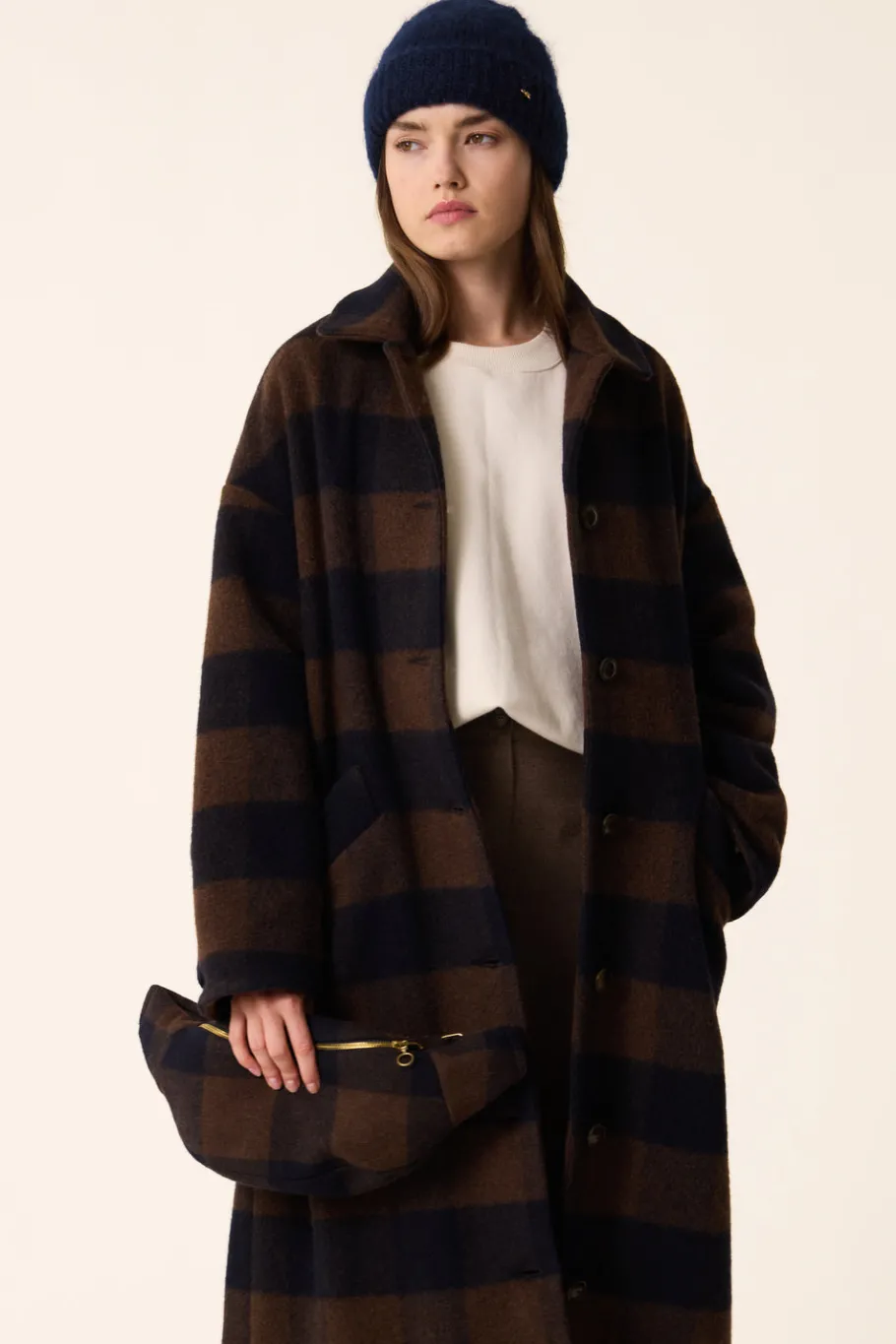 Des Petit Hauts Manteau Yvie MOERO Sale