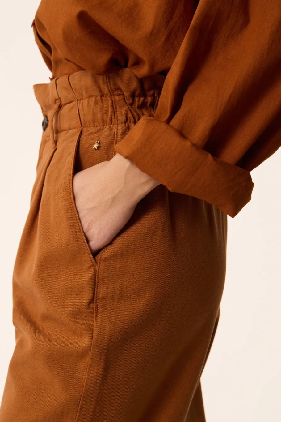 Des Petit Hauts Pantalon Santino ECUREUIL New