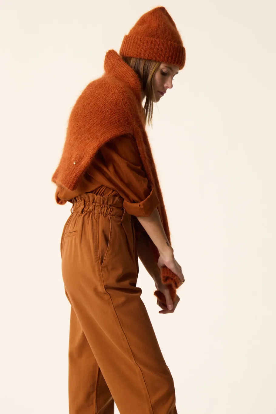 Des Petit Hauts Pantalon Santino ECUREUIL New