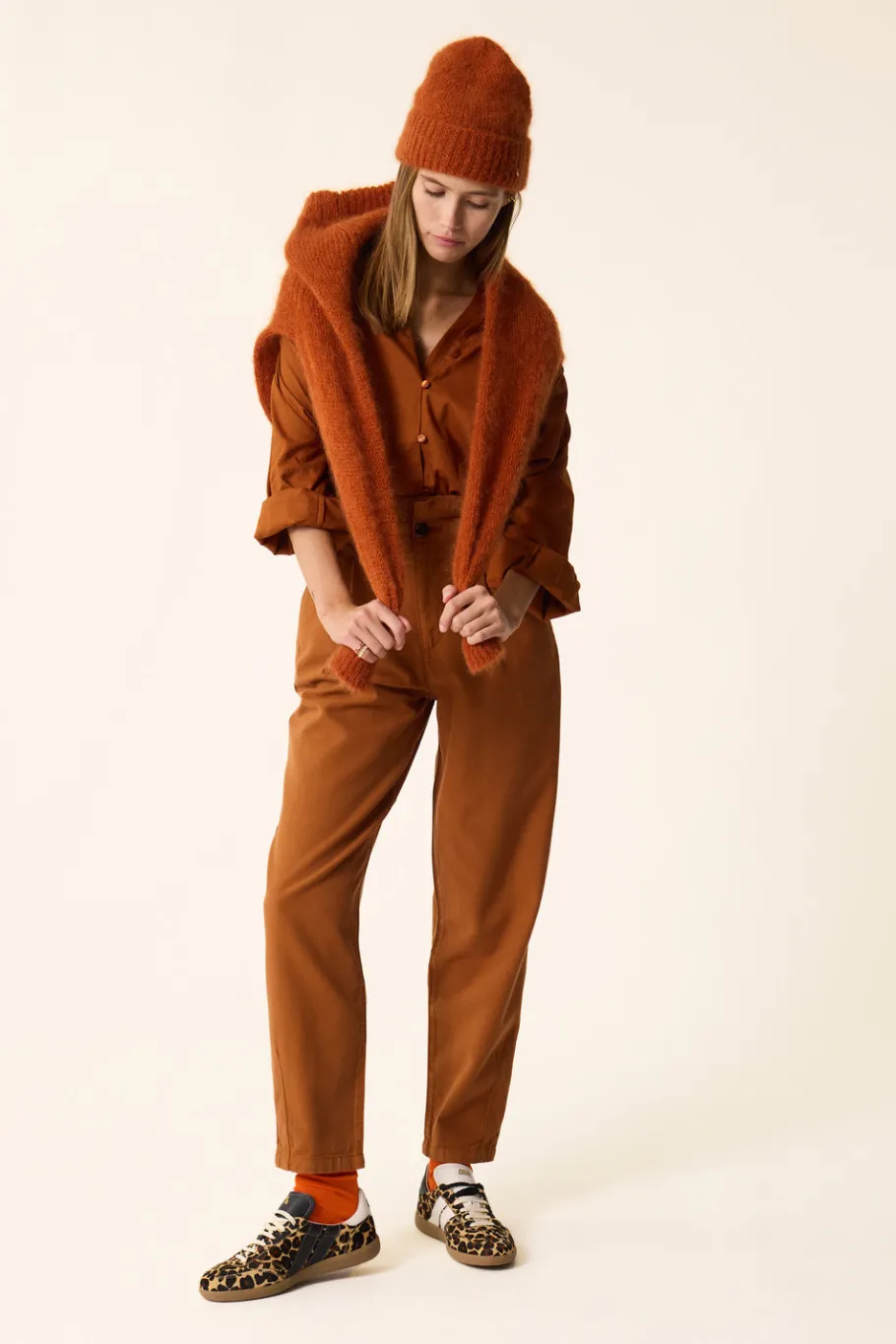 Des Petit Hauts Pantalon Santino ECUREUIL New