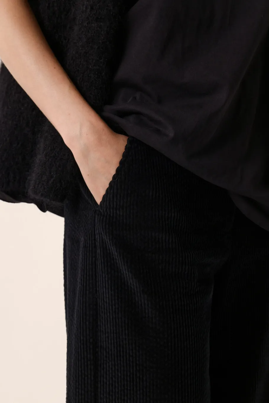 Des Petit Hauts Pantalon Sialito NOIR Outlet