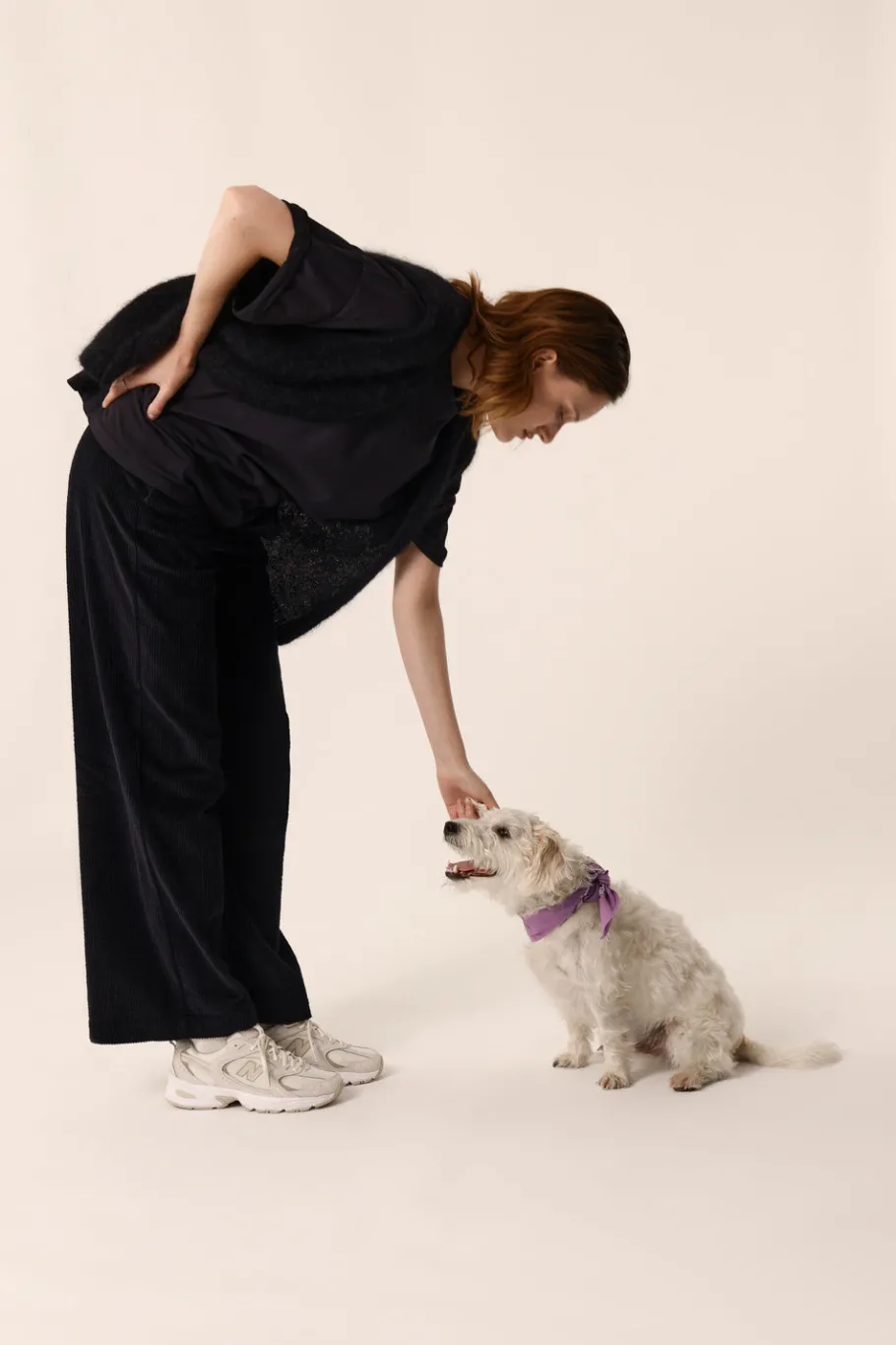 Des Petit Hauts Pantalon Sialito NOIR Outlet