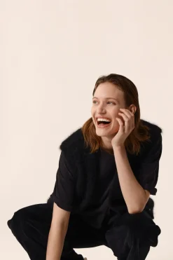 Des Petit Hauts Pantalon Sialito NOIR Outlet