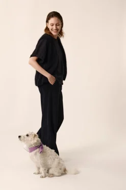 Des Petit Hauts Pantalon Sialito NOIR Outlet