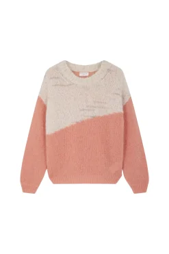 Des Petit Hauts Pull Alison COING/BRUME ECRU Discount