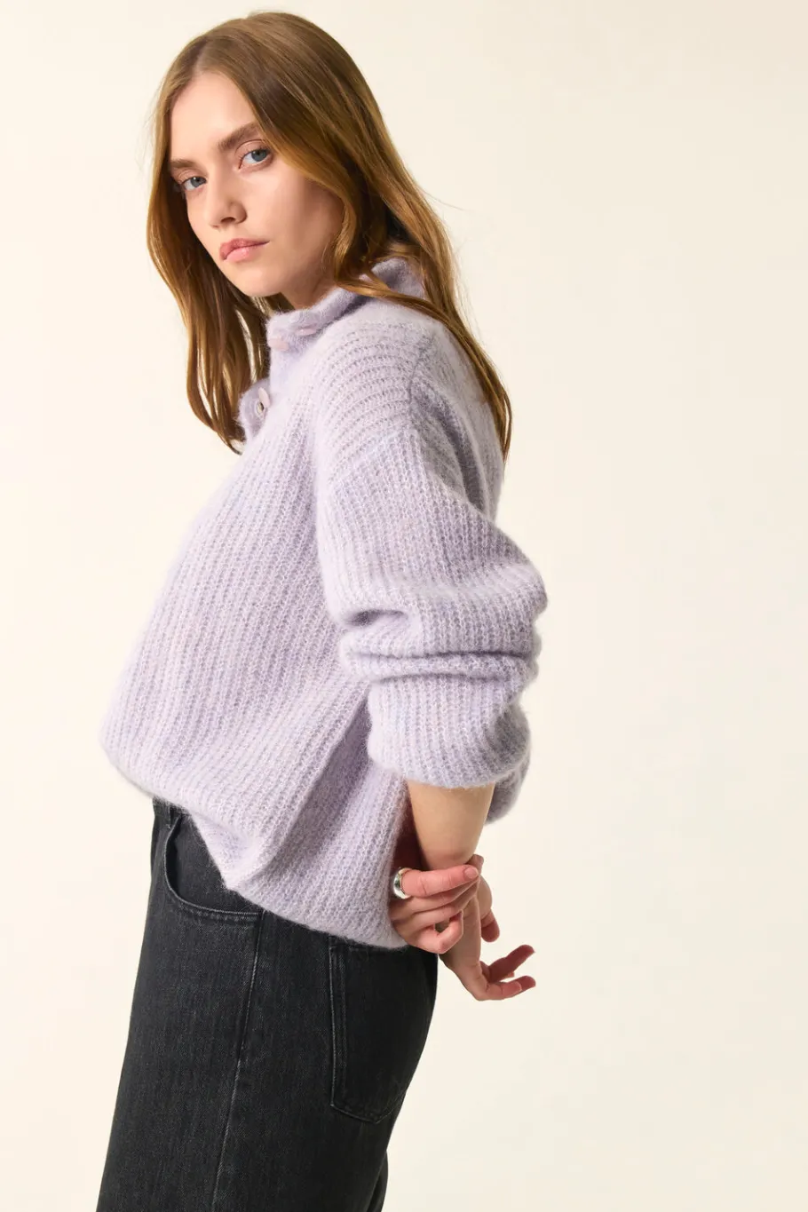 Des Petit Hauts Pull Anna SOUFFLE CHINE Online