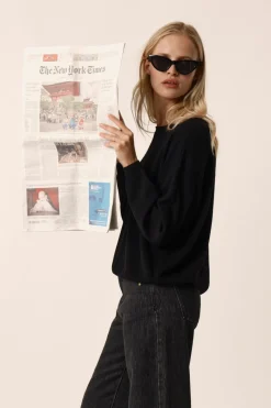 Des Petit Hauts Pull Aragone NOIR Hot