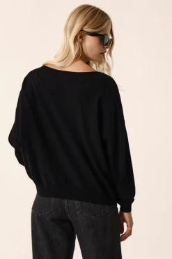 Des Petit Hauts Pull Aragone NOIR Hot