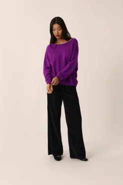 Des Petit Hauts Pull Aragone VIOLETTE Best