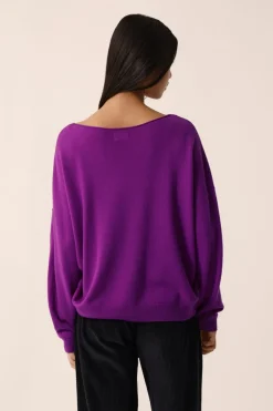 Des Petit Hauts Pull Aragone VIOLETTE Best