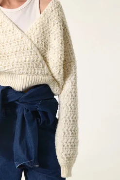 Des Petit Hauts Pull Astro CREME Hot