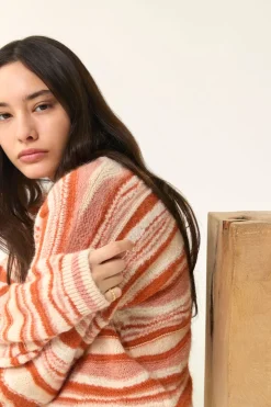 Des Petit Hauts Pull Axelle PAYSAGE New