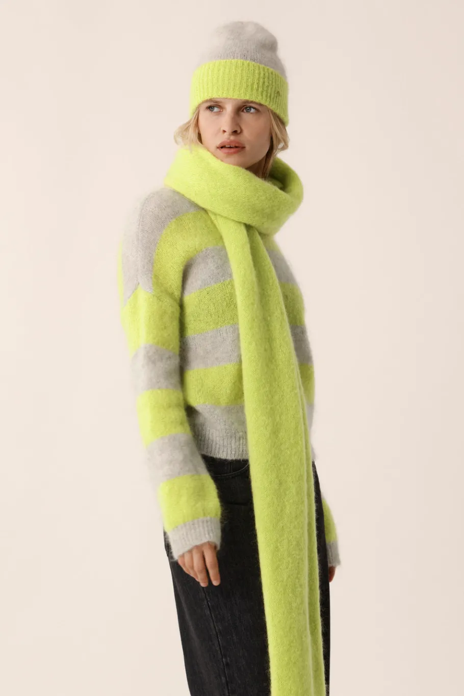 Des Petit Hauts Pull Banelle GRIS CHINE/LUCIOLE Online