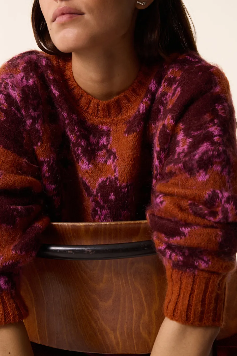 Des Petit Hauts Pull Begonia FLOWER Best