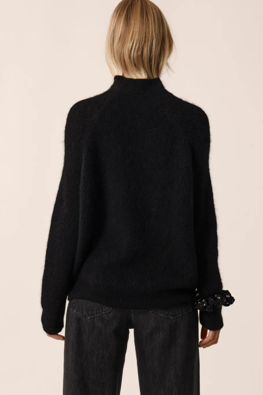Des Petit Hauts Pull Bergamote NOIR Online
