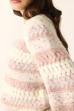 Des Petit Hauts Pull Delou CREME/POUDRE Best